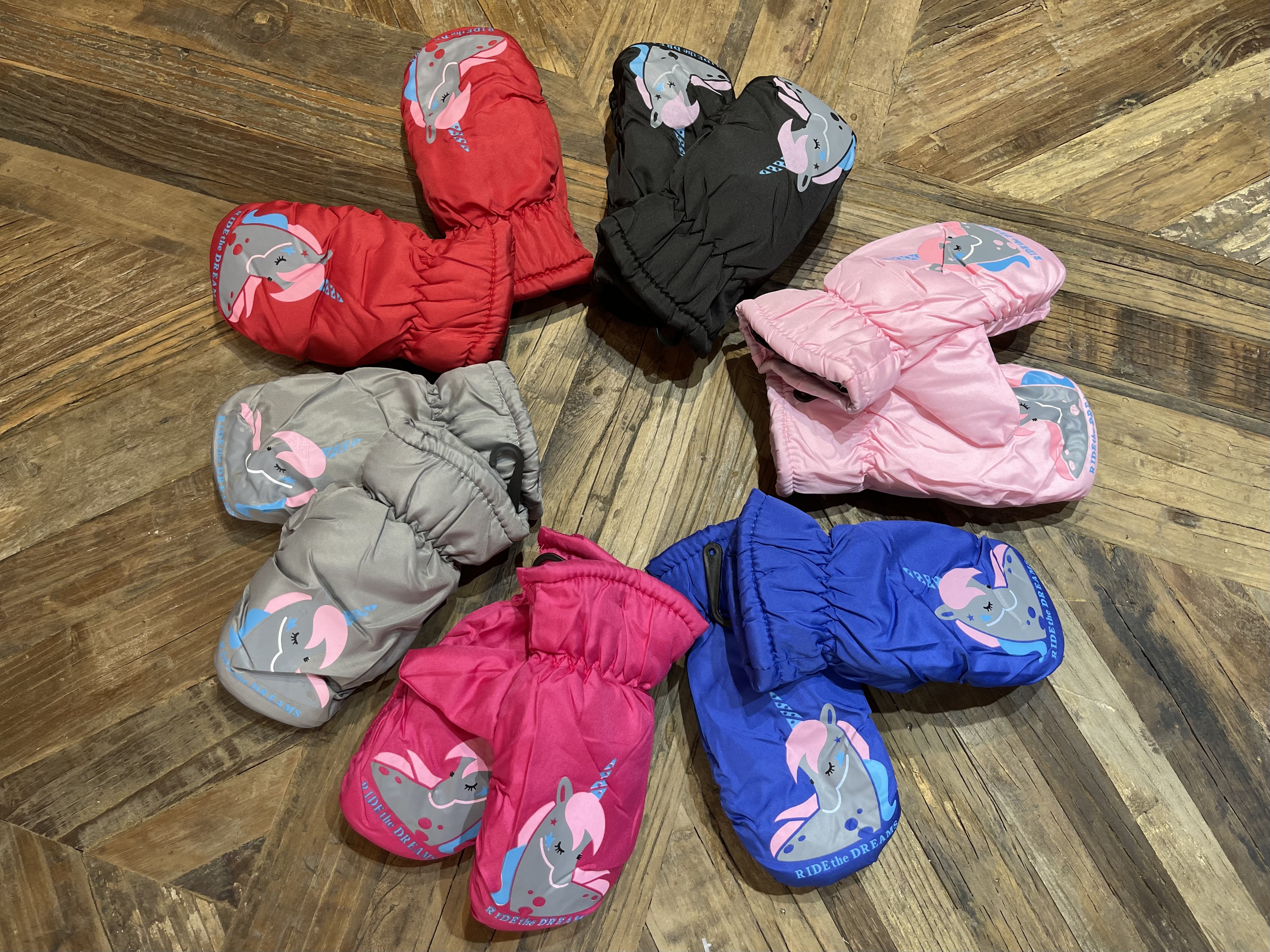 Kinder-Fäustlinge „Einhorn“