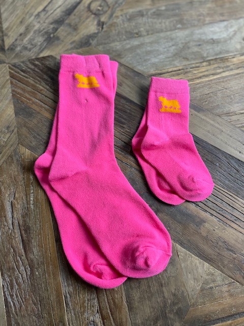 Socken "Kühli pink"