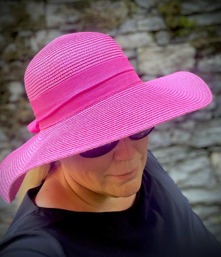 Damen Hut pink